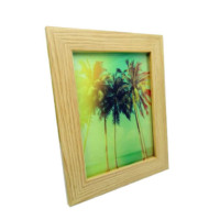 Pine wood MDF gift photo frame 5R