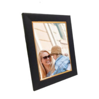 Home art black wooden MDF frame 6R