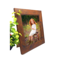 brown wooden MDF FOTO FRAME A4