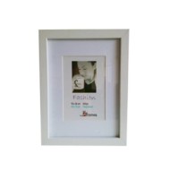 white historical places photo frame