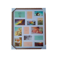 Multi-window collage vintage photo frame 10x15cm