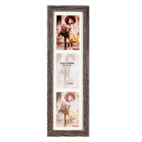 Vertical 3pcs 4R photo collage frame