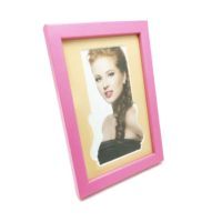 Shaped image Wooden photo frame 13 x 18cm