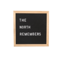 Wholesale MDF wooden oak Felt letter board