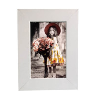 Europe white frame 10x15cm