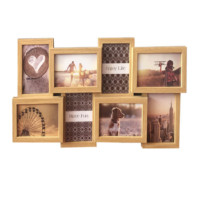 Multi-window home decor hanging frame