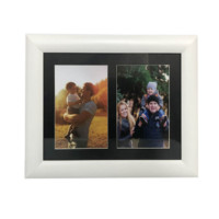 Collage frame white 2 photos of 10x15cm