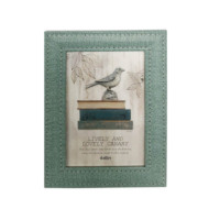Plastic photo frame bird 10x15cm