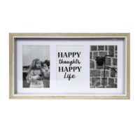 Wall Art Matted Hanging frame 3 photos 4”x6"