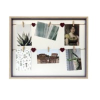 Hanging Poster Frame 6 photos of 4"x6"