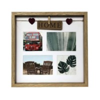 Clothespins Hanging Wall Frame 4 photos