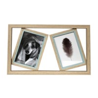 Gallery Framing box Floating 2 photos 4"x6"