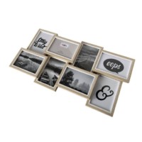 Large Multi-Window Gallery Frame 8 photos 4"x6"