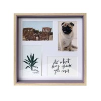 Collage frame display 4 photos with Mat