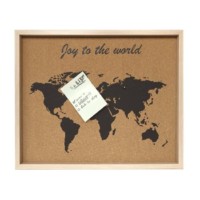 DIY PUSH PIN WORLD MAP FRAME