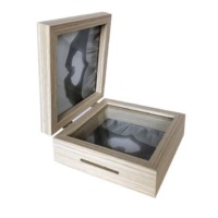 Foldable Shadow Box Frame Heart 15x15cm