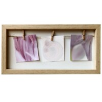 Gallery clip Wood frame 15x30cm